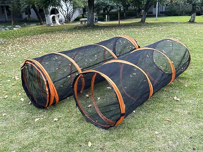 Pet Cat and Dog Tunnel Tent Foldable Pet Tent Outdoor Pop Up Pet Playpen Cage Fences House (Styles 3)