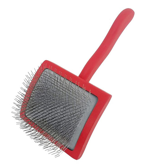 Professional Dog Slicker Brush - Fluff and Detangle (Large)