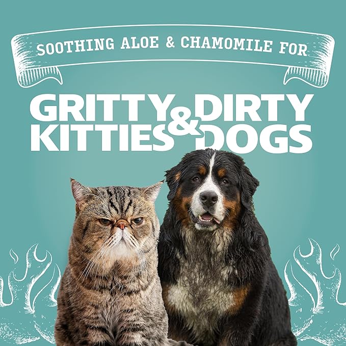 ANGRY ORANGE Pet Wipes for Dogs and Cats - Unscented and Gentle Grooming Wipes for Paws, Fur and Butt - 320 Count - Value 4 Pack