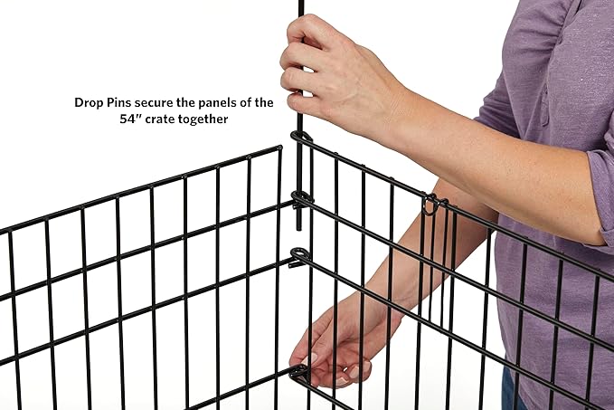 MidWest Homes for Pets Replacement Solutions Series Drop Pin, SL54 SL54DD, E-Coated Black, SL54-PIN