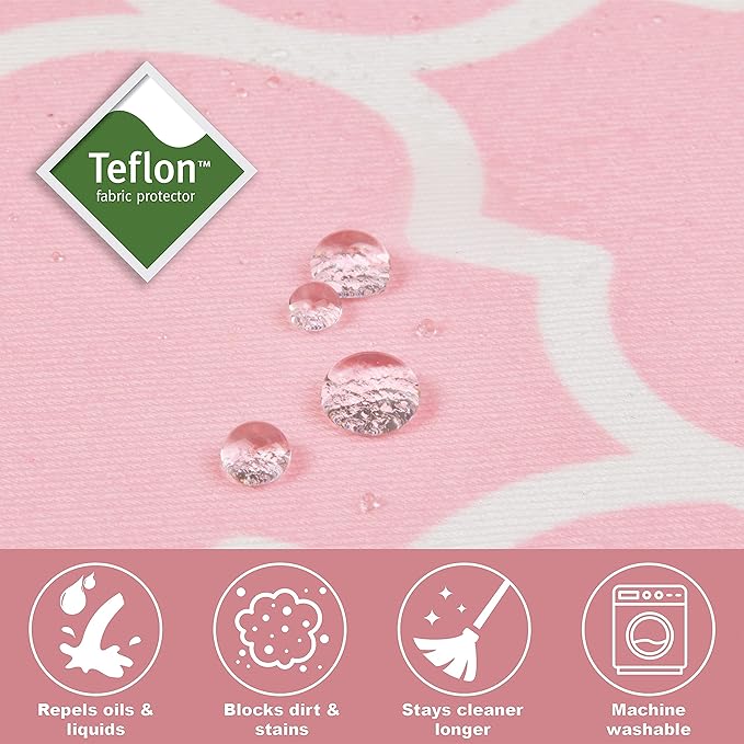 New World Pet Products Dog Crate Cover Featuring Teflon Fabric Protector, Dog Crate Cover Fits Midwest 36-Inch Dog Crates, Pink Designer Pattern
