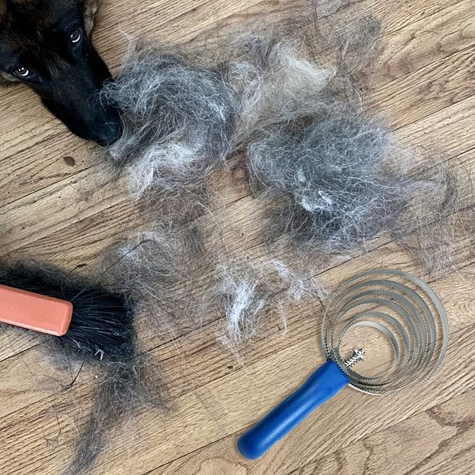 Harhana Dog Dematting Tool, Grooming Brush Deshedding Comb for Large Dogs (Super Easy Model)