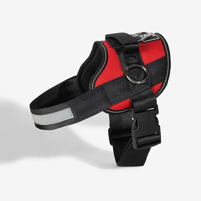 LUXE Joyride Harness for Dogs, No-Pull Pet Harness, Made in The USA, 3 Upgraded Side Rings, Adjustable Pet Vest, Easy On-Off and Improved Control Handle, Training, Walking, Running