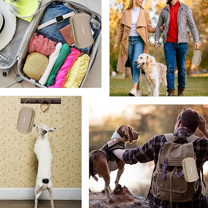 LENONG Small EVA Case Portable Protection Hard Sleeve Universal Zipper Pouch Carrying Bag for Nail Grinder, Shaver Clipper, Cell Phone, Earphone, Powerbank, Charging Cable, Key - Mesh Inner Pocket