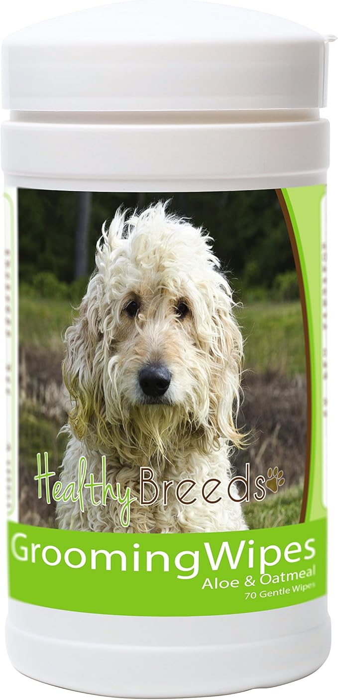 Healthy Breeds Goldendoodle Grooming Wipes 70 Count