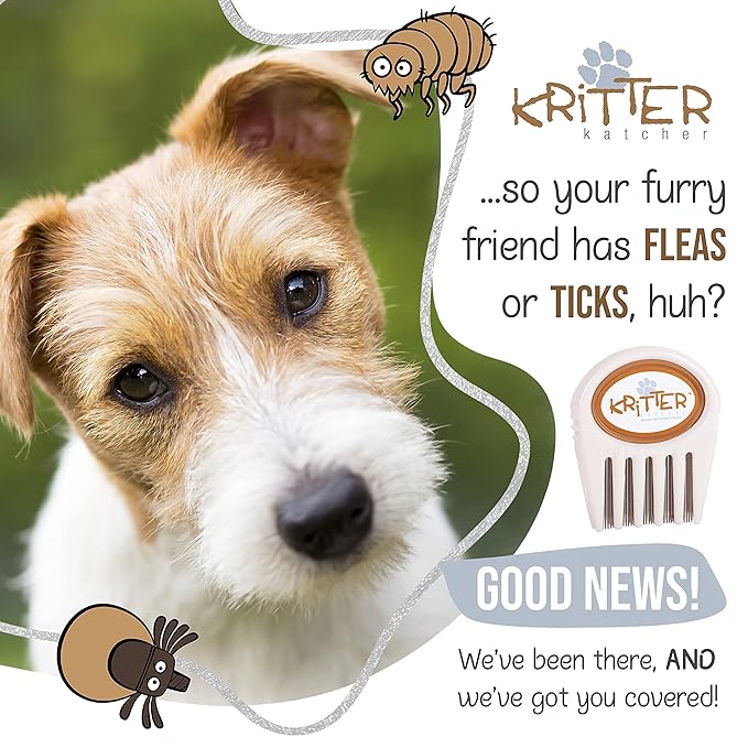 Flea & Tick Comb - Grooming Tool