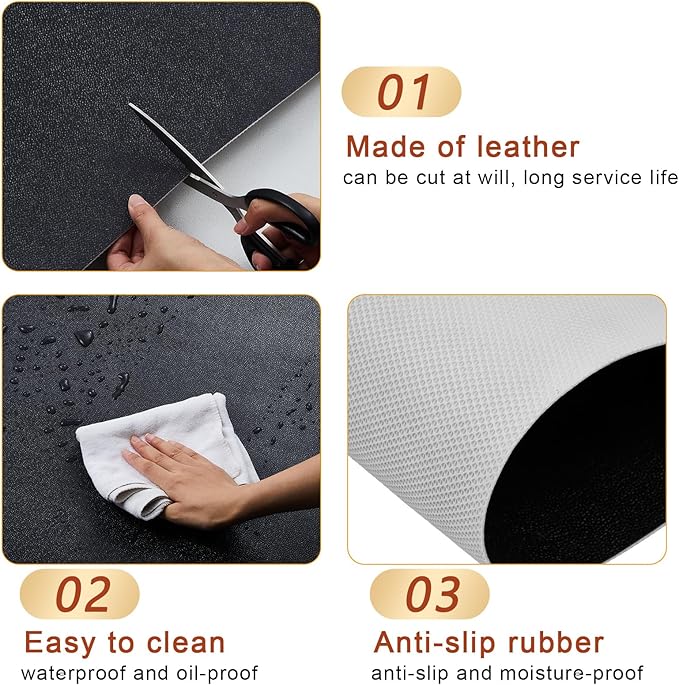 PVC Pet Crate Floor Protection Mat 32" x 50" XXL Washable Floor Covering Reusable Waterproof Non Slip Rug Whelping Pad for Pet