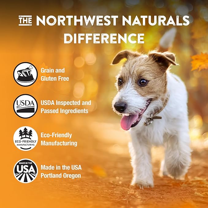 Northwest Naturals Freeze-Dried Whole Chicken Egg Functional Topper - for Dogs & Cats - Healthy, 1 Ingredient, Human Grade Pet Food, All Natural - 4 Oz (Pack of 2)