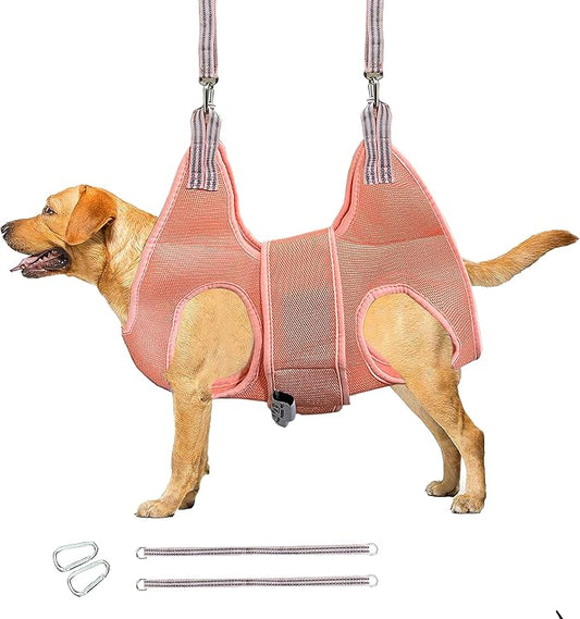 Potens' Pet Dog Grooming Hammock with Security Strap - Large Dog Grooming Hammock for Nail Trimming