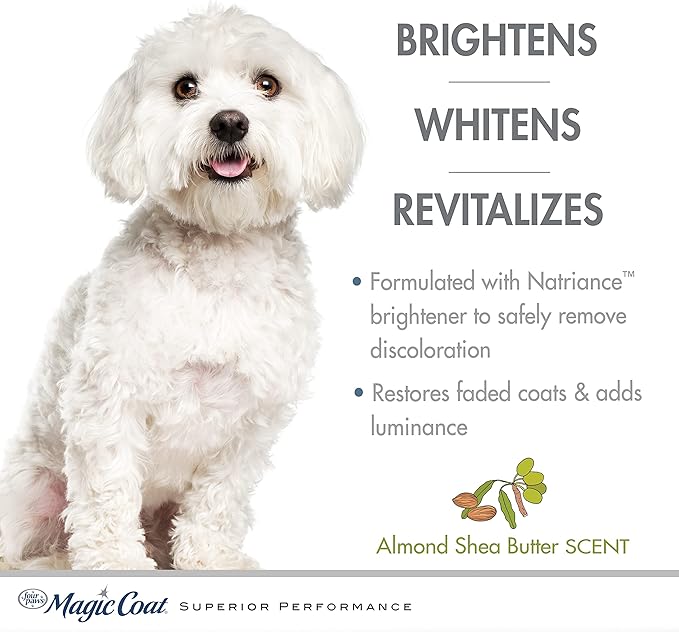 Four Paws Magic Coat Bright White Dog Shampoo 16 Ounces (1 Count)