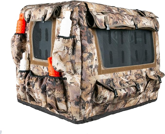 Lucky Duck Weather Protection Kennel Covers, Intermediate, Optifade Marsh