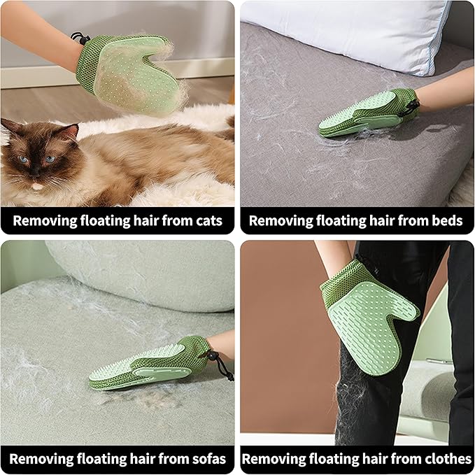 Cat Clippers for Matted Hair, Cat Grooming Kit, Cordless Cat Shaver for Long Hair, Low Noise Paw Trimmer, Cat Hair Trimmer for Grooming,Quiet Pet Hair Clippers Tools for Cats Dogs (Black)