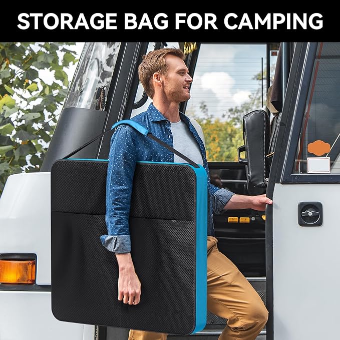 PJYuCien Dog Playpen Storage Bag ((Not Suitable for Other Brands) Fits 40" H 32" W 8 Panels Dog Pen, Designed for RV Trips,Yard and Indoor.… (24"x24"x8")