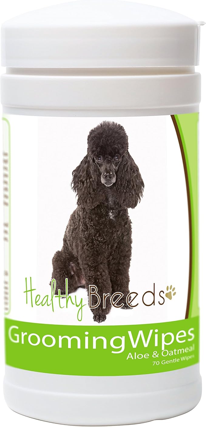 Healthy Breeds Poodle Grooming Wipes 70 Count