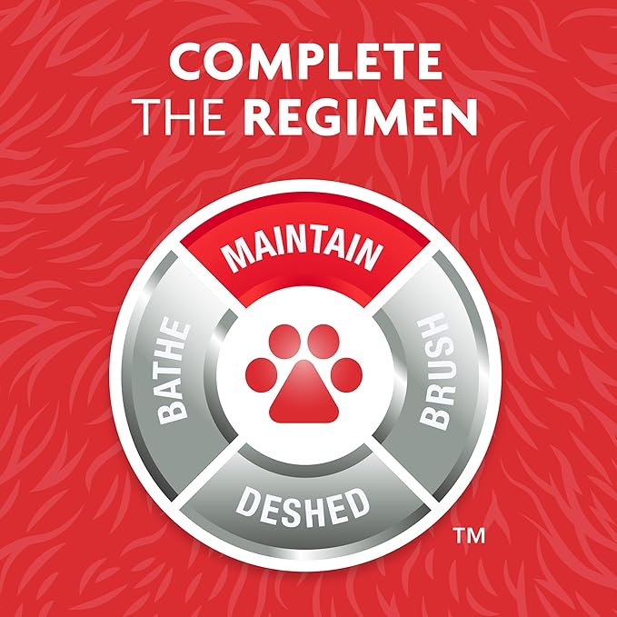 Furminator DeShedding Grooming Wipes for Dogs Refresh and Deodorize Coat Without Bathing, 100 Count