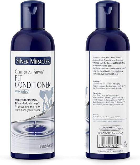Silver Miracles Colloidal Silver Pet Conditioner