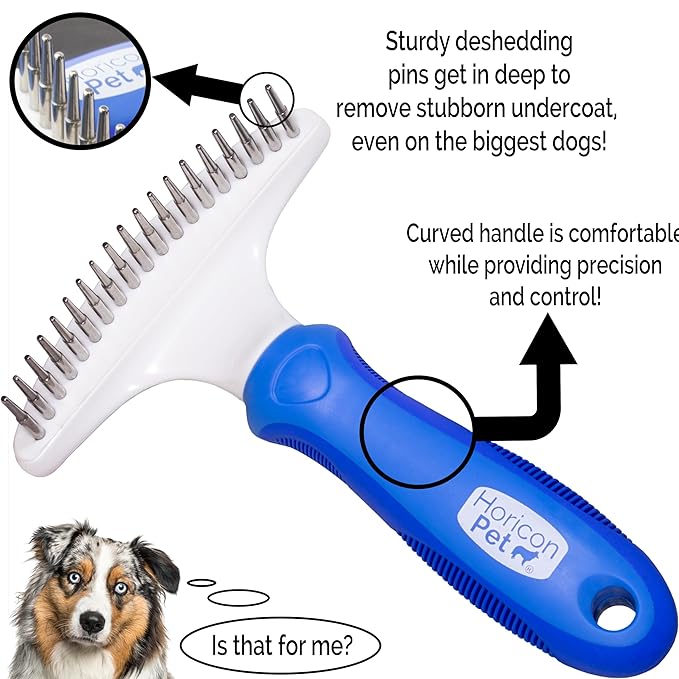 Self-Cleaning Slicker Brush for Dogs, Shedding Fur Comb, Dematting Comb & Nail Clipper Set for Dogs With Medium and Long Hair