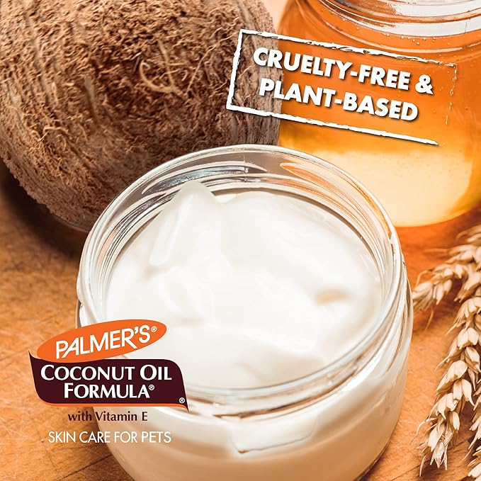 Palmer's for Pets Coconut Oil Formula Strength & Shine Waterless Bath Spray for Dogs, Coconut No Rinse Waterless Dry Dog Spray for Instant Refresh Without a Bath, Bath Spray for Dogs - 8 oz (FF15583)