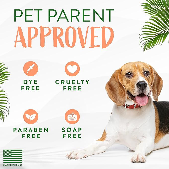 TropiClean Papaya & Coconut Dog Wipes for Paws and Butt | Deep Cleaning Dog Grooming Wipes | Safe for The Face | Cat Friendly | 400 Count