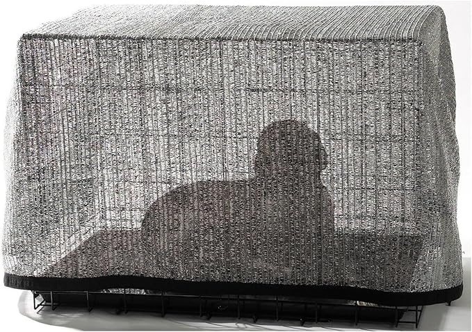 Pro Select Solar Crate Canopy, Protective Dog Crate Cover
