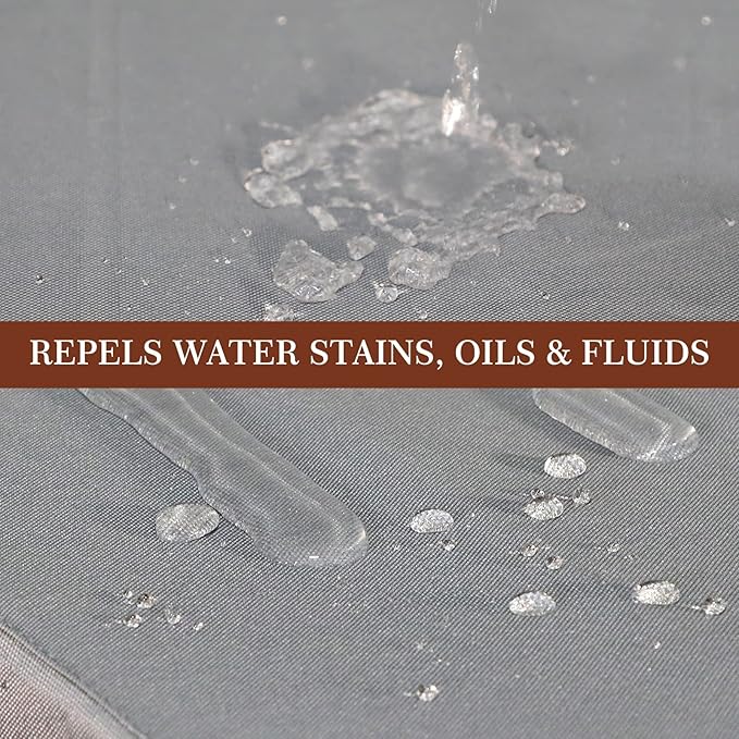 yotache Dog Crate Cover for 30" Medium Double Door Cage (not Include), 600D Polyester Privacy Pet Kennel Cover, Machine Wash & Dry, Gray