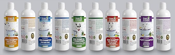 Natural Dog Shampoo for Hot Spots And Sores | Soothing Relief for Irritated Or Itchy Skin | Made In The USA With Organic and Natural Ingredients | Made with essential oils | 16fl oz 473 ml.