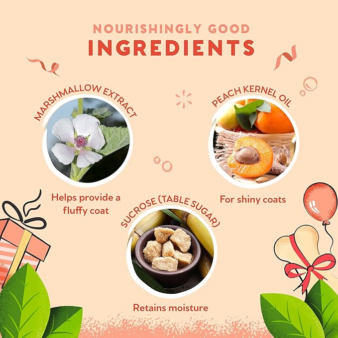 Pet Head Birthday Sparkle Dog Shampoo | Cotton Candy Scent | Shampoo for Dogs with Sensitive Skin | Dog Birthday Present | Vegan | Gentle Formula for Puppies | Made in USA | 10.1 fl. oz.