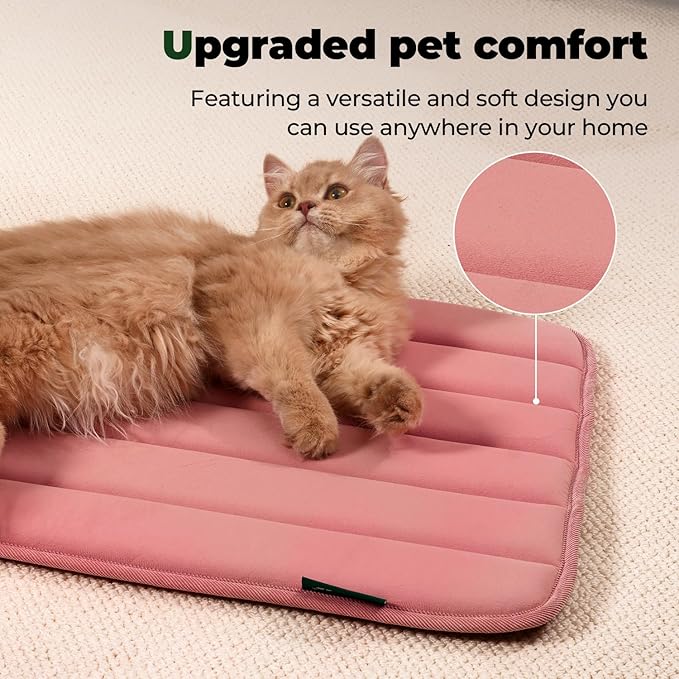 BALANCE Dog Crate Pad, Dog Foam Crate Mat Kennel Pad, Washable Water-Resistant Pet Bed Flat Dog Cage Mat for X-Large Dogs