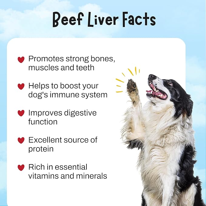 Zora's Best Friendz 100% Human Grade Freeze Dried Beef Liver Dog Treats, 3 oz. - Small, Medium & Large Dogs, Healthy, Grain-Free, Gluten-Free, No Preservatives, Made in The USA (8 Pack, Beef Liver)