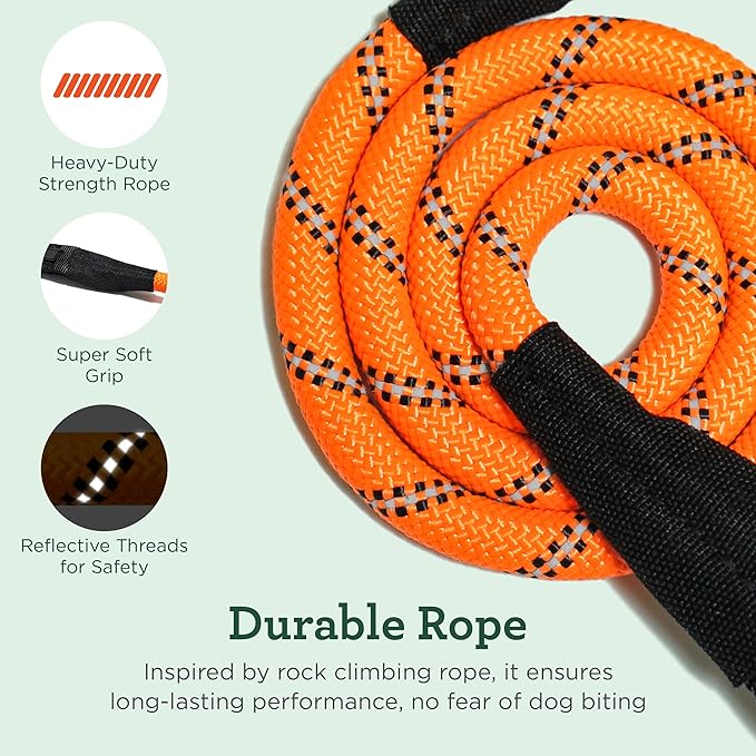 Dog Seat Belt for Car | Universal Dog Car Seatbelt | Durable Reflective Dog Seatbelt with Clip Hook Latch, Buckle and Carabiner- Safe and Secure Pet Safety Restraint for Dog (Orange)