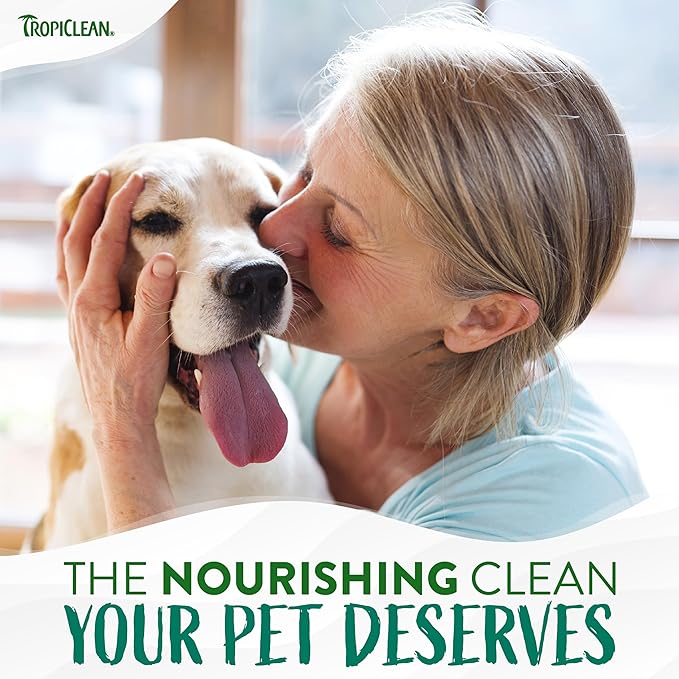 TropiClean Watermelon Grooming Kit for Dogs| Natural Pet Products Derived from Natural Ingredients | Safe for Cats | Made in The USA | 3 Piece Set