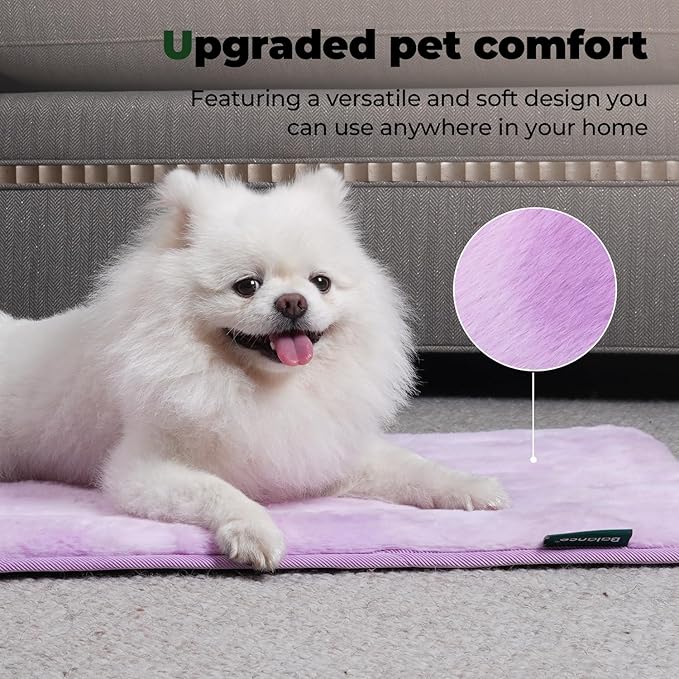 BALANCE Dog Crate Pad, Dog Foam Crate Mat Kennel Pad, Washable Pet Bed Flat Dog Cage Mat for Large Dogs