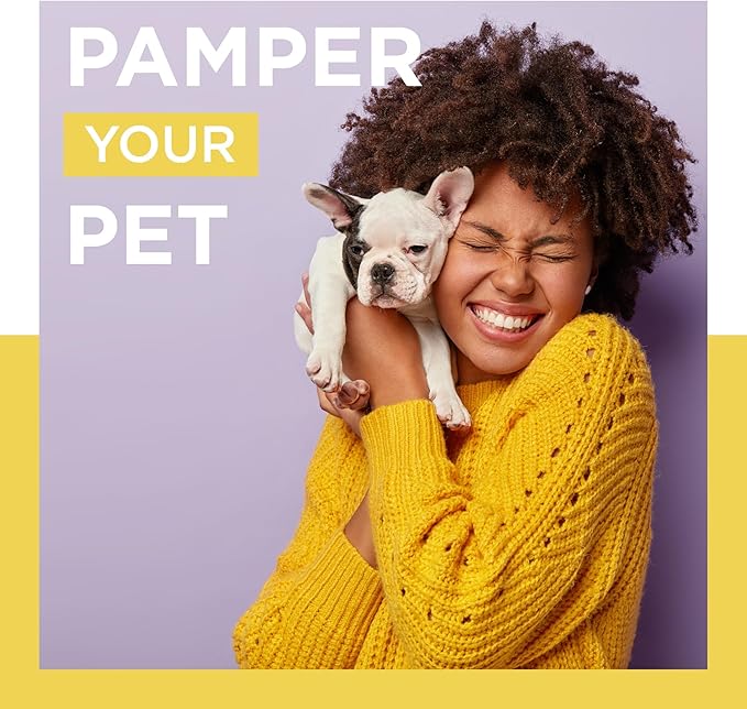 Cleansing Dog Shampoo for Smelly Dogs - Refreshing Colloidal Oatmeal Dog Shampoo for Dry Skin and Cleansing Dog Bath Soap - Moisturizing Lavender and Oatmeal Shampoo for Dogs and Great Smelling Pups