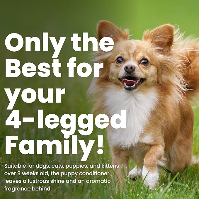 Best Shot Scentament Spa Puppy Conditioner, Wild Orchid Vanilla, 1 Gallon