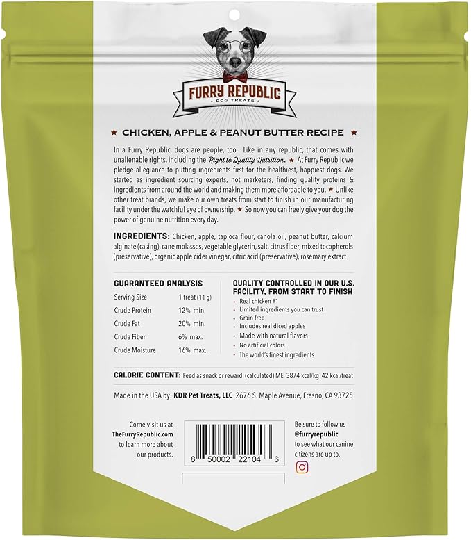 Dog Treats, Chewy Sticks Made in the USA 6 Ounce (Pack of 1)