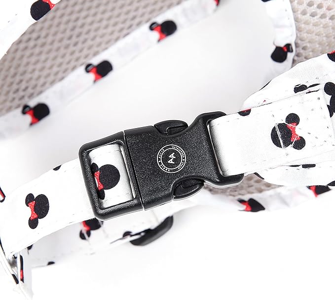 Angie and Allie Organic Cotton Dog Harness,No Pull Pet Harness with Leash D-Ring,Adjustable Soft Padded Dog Vest,Comfortable,Sustainable,Breathable and Stylish for Your Canine Companion