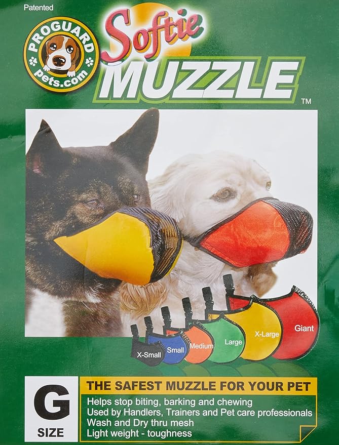 Proguard Softie Dog Muzzle, Giant