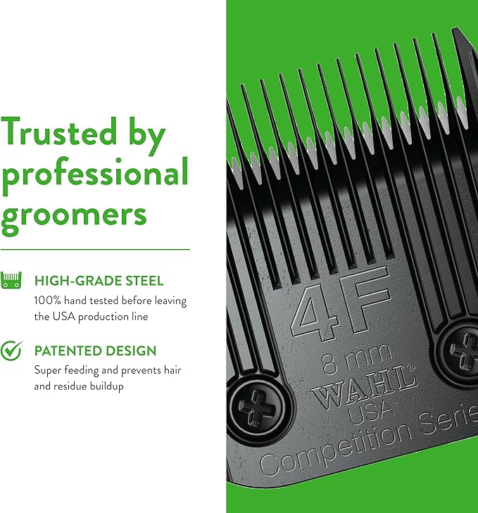Wahl Professional Animal 4F Extra Full Coarse Ultimate Competition Series Detachable Blade with 5/16-Inch Cut Length (2375-500)