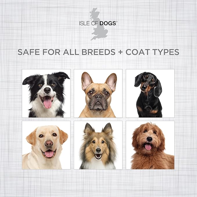 Isle of Dogs - Everyday Natural Luxury Silky Oatmeal Conditioner - Jasmine + Vanilla - Sulfate & Paraben Free Formula - Conditioner With Oatmeal & Jojoba Oil For A Silky Coat - 1 Gal, 16 Fl Oz