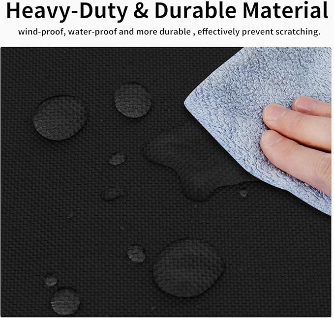 Easy-Going Dog Crate Cover 54 Inch Dog Kennel Cover for Dog, Cage Covers for Dog Crates Fit (54" L x37 W x 45" H) Black