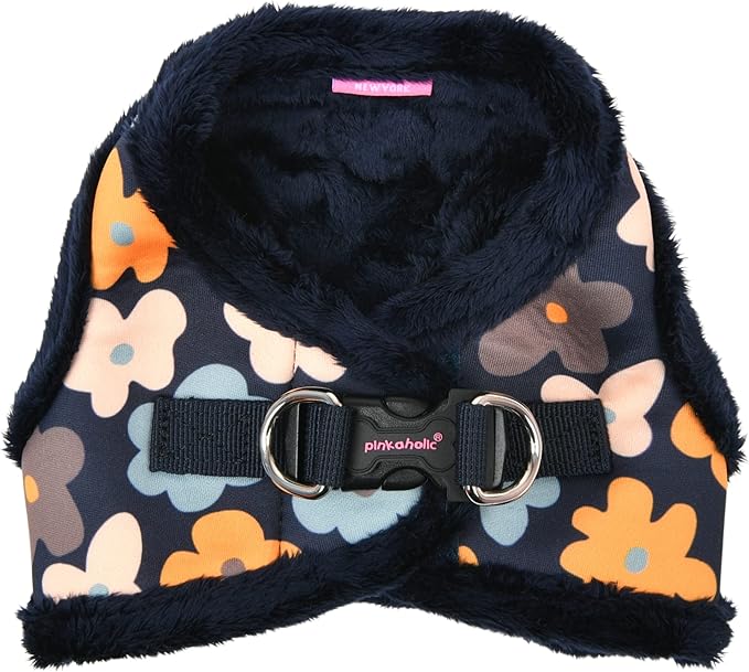 Pinkaholic New York Heather Vest Harness - Navy - S (NAWD-HB7731-NY-S)