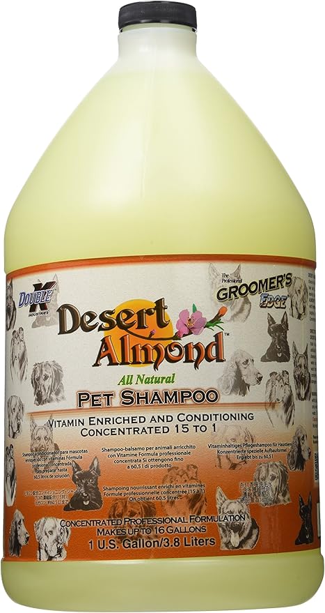 Groomers Edge Desert Almond Shampoo, 1 Gallon