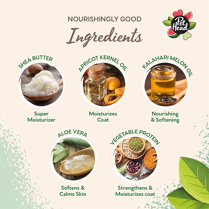 Pet Head Furtastic Dog Conditioner | Watermelon Scent | Dog Conditioner for Smelly Dogs | Knot Detangler | Care for Long Tangly Curls & Coats | Gentle Formula for Puppies | Made in USA | 8.4 fl. oz.