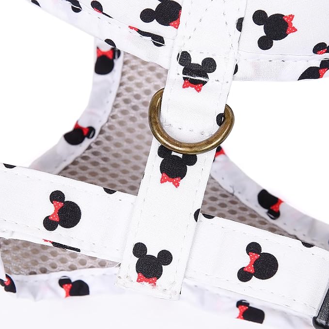 Angie and Allie Organic Cotton Dog Harness,No Pull Pet Harness with Leash D-Ring,Adjustable Soft Padded Dog Vest,Comfortable,Sustainable,Breathable and Stylish for Your Canine Companion