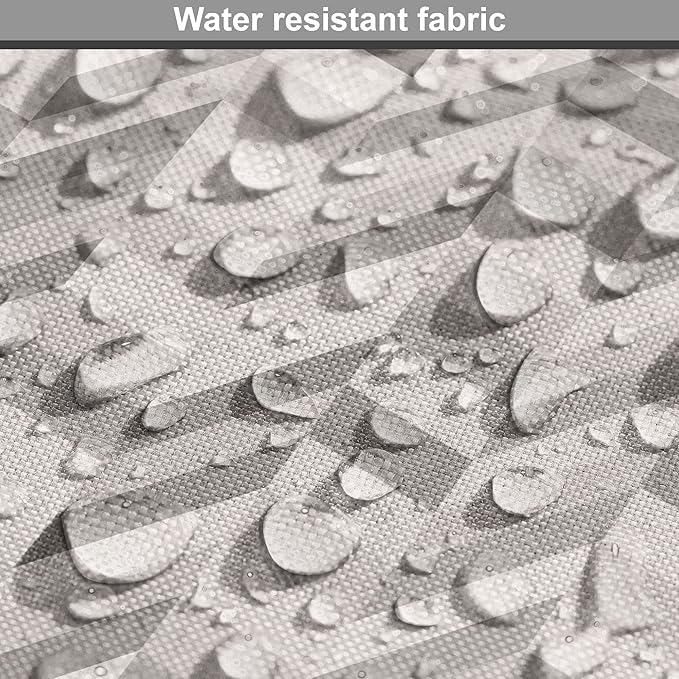 Lunarable Chevron Dog Crate Cover, Monochrome Stripes 3 Dimensional Pattern Geometric Chevron Design Abstract, Easy to Use Pet Kennel Cover for Cats & Medium Dogs, 30 Inch, Taupe and Grey