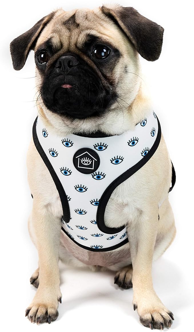 Now House for Pets by Jonathan Adler Pets Reversible Harness - Stylish, Fashionable, and Functional - Cute Dog Accessories for Pets, Cute Dog Harness, Dog Walking Harness, Pet Harness for Dogs