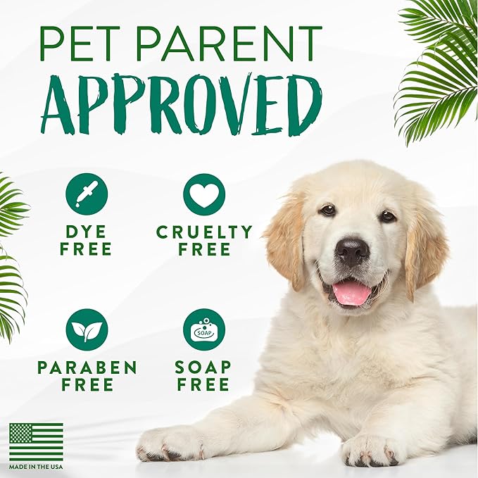 TropiClean Watermelon Grooming Kit for Dogs| Natural Pet Products Derived from Natural Ingredients | Safe for Cats | Made in The USA | 3 Piece Set