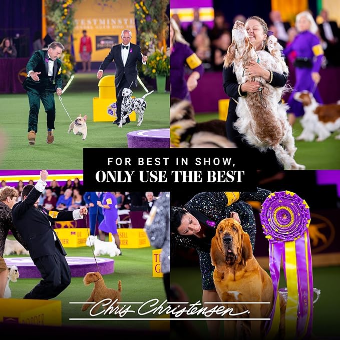 Chris Christensen Pet Shampoo, 16 oz Thick N Thicker Thickening Shampoo, Groom Like a Professional, Pro-Vitamin Formula, Nutrient and Protein Infused Blend, Made in The USA