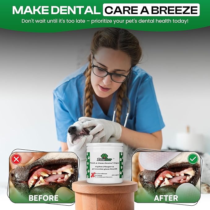 Puppy Essentials Kit | Dog Wipes for Cleaning & Deodorizing | Paw & Nose Balm | Teeth Cleaning Wipes | Poop Bags | Dog Grooming Supplies for in Between Baths