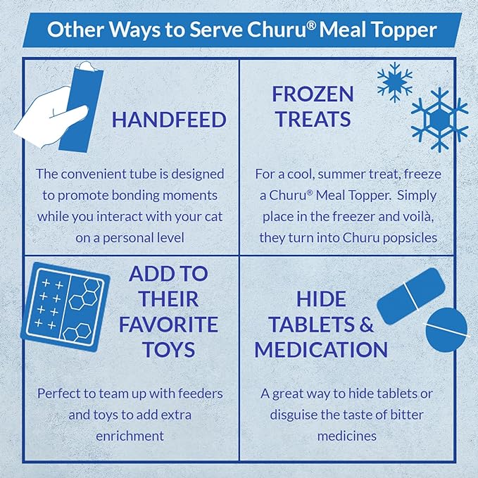 INABA Churu Meal Topper for Dogs, Complete & Balance, Creamy, Lickable Purée Dog Food Topper, 0.5 Ounce Tube, 24 Tubes (4 per Pack), Chicken with Beef Recipe